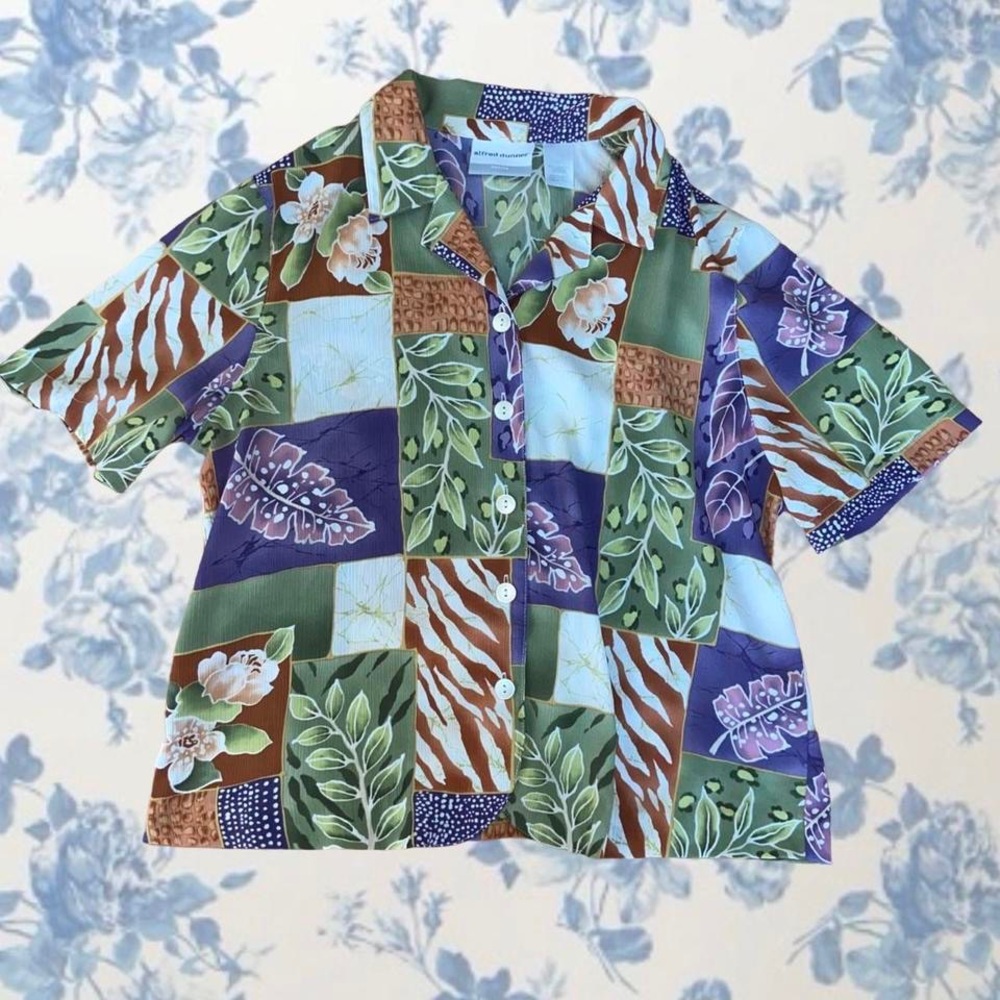 VTG Alfred Dunner Hawaiian shirt